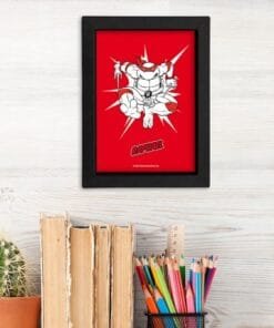 cadre raphael tortues ninja