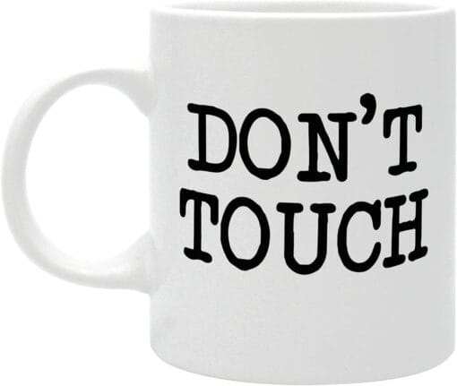 The Good Gift - Covid - Mug 320 ml - LOL and Co - Don't Touch – Image 2