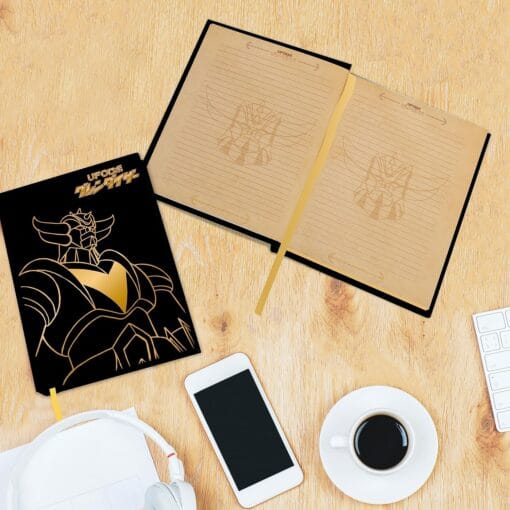 GRENDIZER - Cahier A5 Premium "Goldorak doré