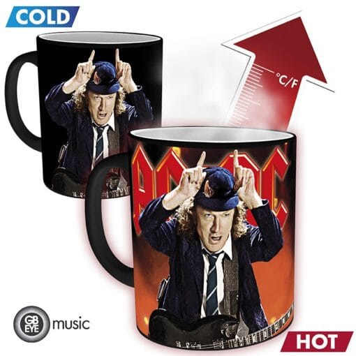 AC/DC Mug Thermo-réactif Live