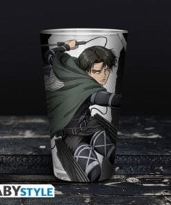 ATTACK ON TITAN - Verre XXL - 400 ml - Levi