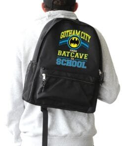 Batman - Sac à dos "BATCAVE TO SCHOOL"