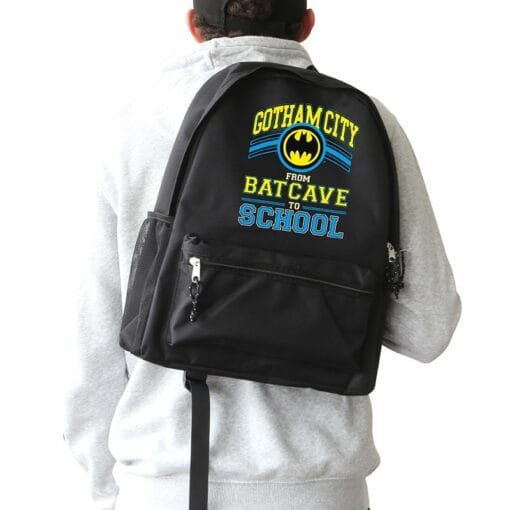 Batman - Sac à dos "BATCAVE TO SCHOOL"