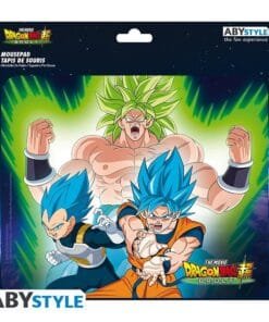 Alternative view of DRAGON BALL BROLY Tapis de souris souple Broly VS Goku & Vegeta
