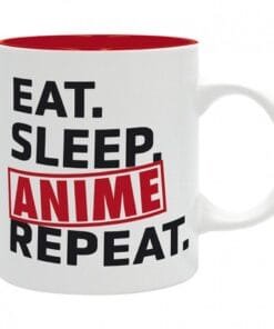 Alternative view of EAT SLEEP ANIME REPEAT - Mug - 320 ml - Asian Art