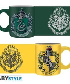 Alternative view of HARRY POTTER Set de 2 mugs à espresso Serpentard et Poufsouffle