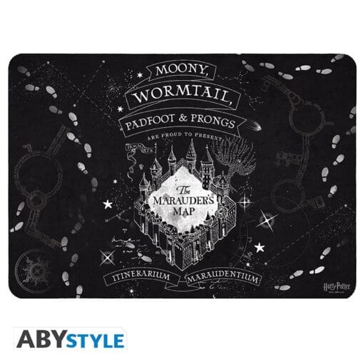 HARRY POTTER Tapis de souris gaming Carte du Maraudeur – Image 2