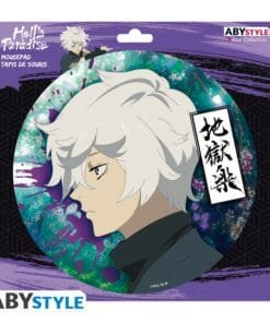 Alternative view of HELL'S PARADISE Tapis de souris souple Gabimaru