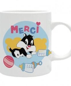 Alternative view of Looney Tunes - Mug - 320 ml - "MERCI DE TOUT MON CŒUR"