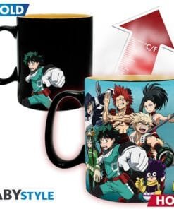 MY HERO ACADEMIA Mug thermo-réactif Groupe