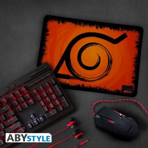 NARUTO SHIPPUDEN Tapis de souris gaming Konoha