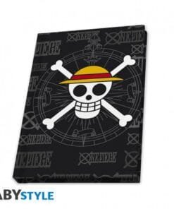 Alternative view of ONE PIECE - Pck Verre XXL + Pin's + Carnet "Skull"