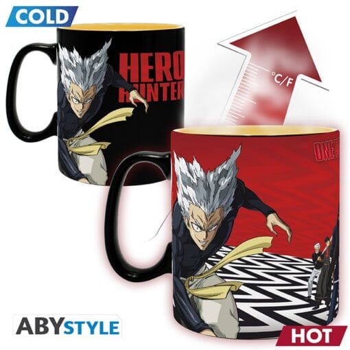 ONE PUNCH MAN Mug Thermo-réactif Saitama & Garoh – Image 2
