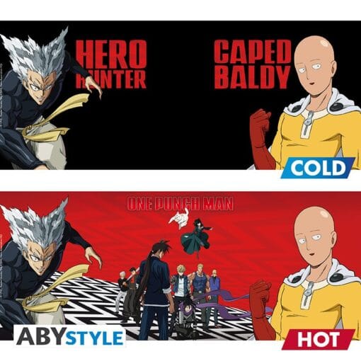 ONE PUNCH MAN Mug Thermo-réactif Saitama & Garoh – Image 3