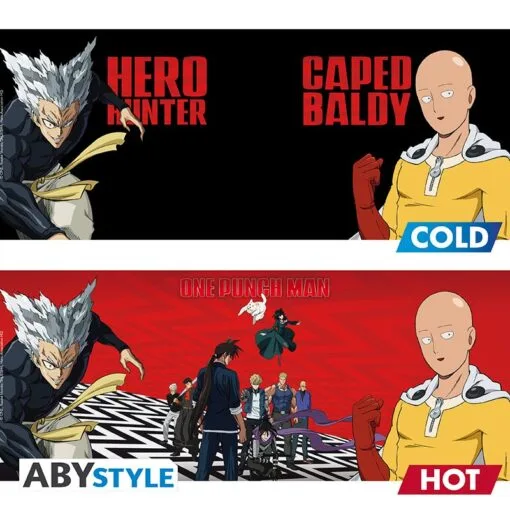 ONE PUNCH MAN Mug Thermo-réactif Saitama & Garoh – Image 3