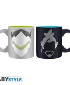 OVERWATCH Set de 2 mugs à espresso Hanzo et Genji
