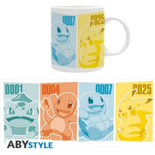 POKEMON Mug Pikachu & Kanto Starters – Image 3