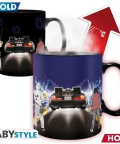 RETOUR VERS LE FUTUR Mug thermo-réactif Time Machine