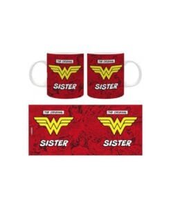 Alternative view of WONDER WOMAN - MUG 320ML - THE ORIGINAL "W" SISTER