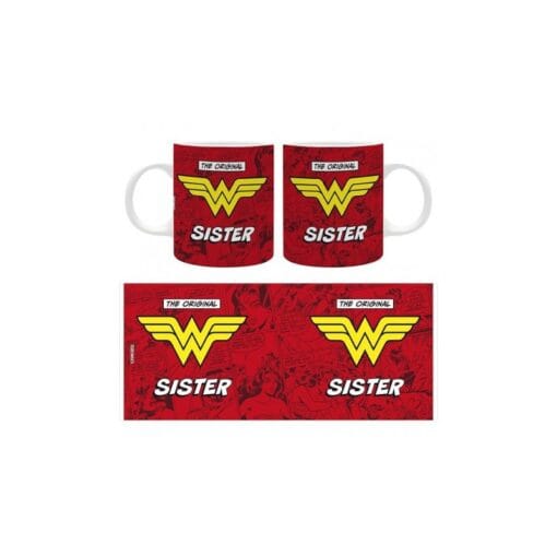 WONDER WOMAN - MUG 320ML - THE ORIGINAL "W" SISTER – Image 2