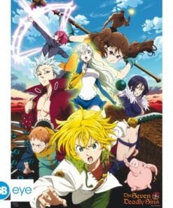 Alternative view of THE SEVEN DEADLY SINS - Set 2 Posters Chibi 52x38