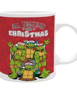 TORTUES NINJA Mug ALL TOGETHER FOR CHRISTMAS
