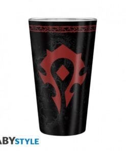 Alternative view of WORLD OF WARCRAFT - Pck Verre XXL + Porte-clés + Carnet "Horde"
