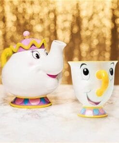 Alternative view of Disney La Belle et la Bête Théière Mme Samovar + Mug Zip Gift