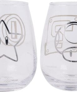 Alternative view of Stor Lot de 2 Verres en Verre 510 ML Super Mario,