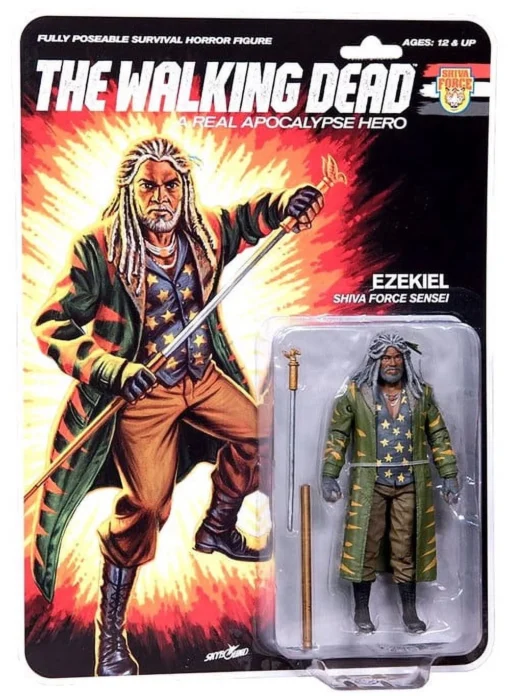 McFarlane The Walking Dead Shiva Force Sensei Ezekiel Action Figure