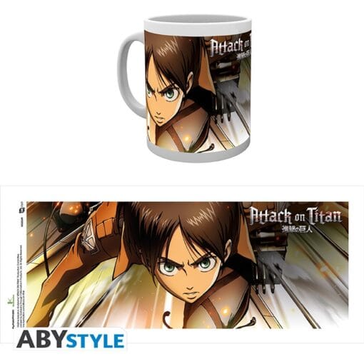 ATTACK ON TITAN - Mug - 320 ml - Attaque – Image 3