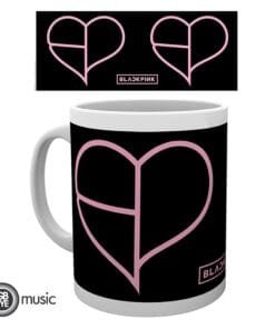 mug blackpink coeur