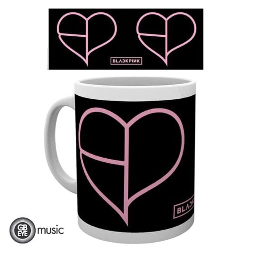 BLACKPINK Mug Logo Coeur
