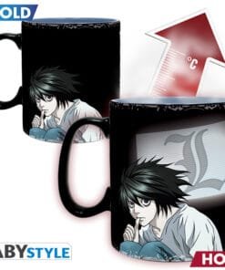 Alternative view of DEATH NOTE Mug thermo-réactif Kira & L Grand contenant