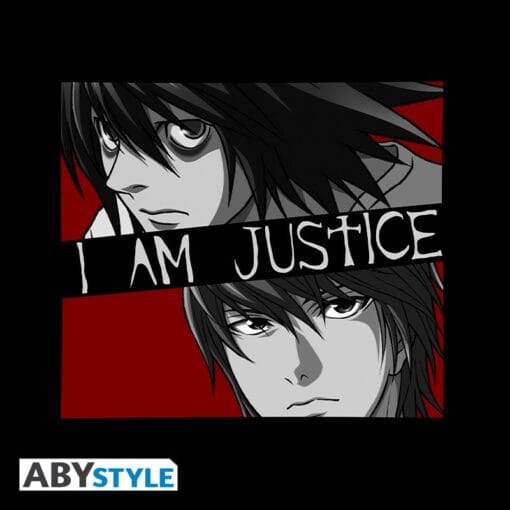 DEATH NOTE T-shirt Je suis la justice – Image 3