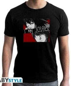 DEATH NOTE T-shirt Je suis la justice