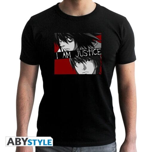 DEATH NOTE T-shirt Je suis la justice