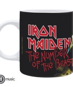 Alternative view of MUSIQUE - Mug Iron Maiden, Album "Number of the Beast"