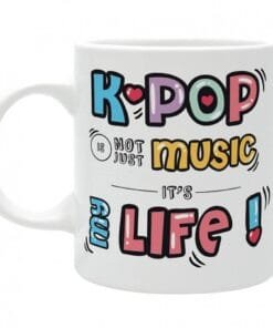 Alternative view of MUSIQUE | Mug "K-POP Made my Life Amazing" - Happy Mix - Design "Ourson"