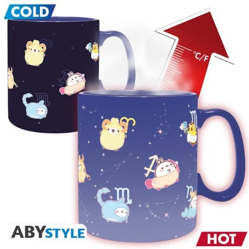 MOLANG Mug Thermo-réactif Astrologie