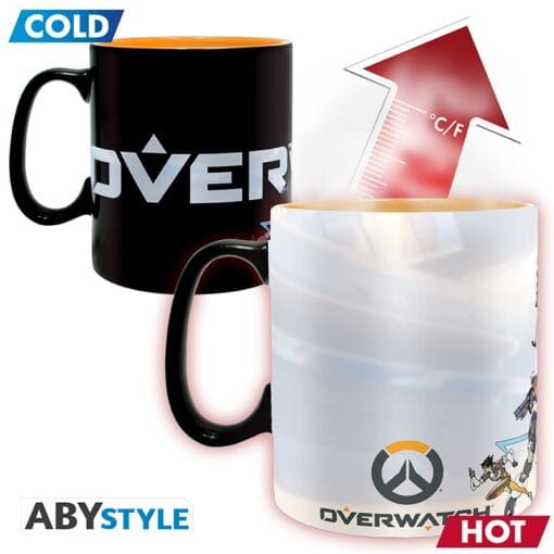 OVERWATCH Mug Thermo-réactif Héros Grand Contenant – Image 2