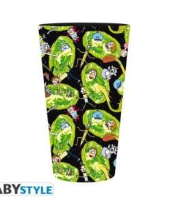 Alternative view of RICK AND MORTY Verre XXL Portails