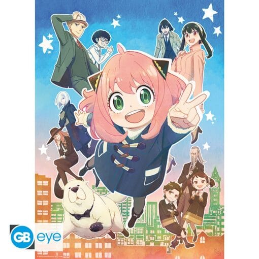 SPY X FAMILY Set 2 Chibi Posters Une double famille – Image 3
