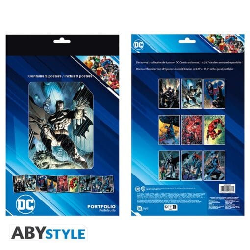 DC COMICS Portfolio 9 posters Justice League (21 x 29,7 cm)