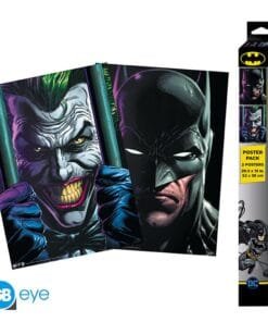 DC COMICS Set 2 Chibi Posters Batman et Joker (52 x 38 cm)