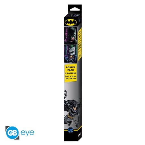 DC COMICS Set 2 Chibi Posters Batman et Joker (52 x 38 cm) – Image 4