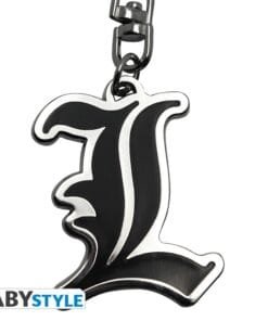 Alternative view of DEATH NOTE Porte-clés L Symbole