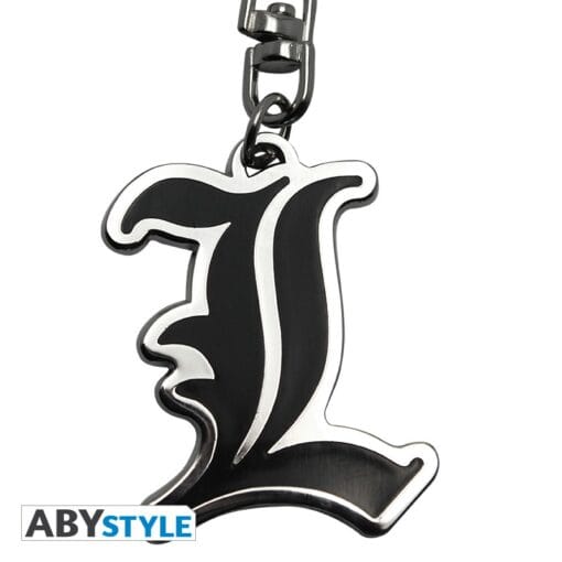 DEATH NOTE Porte-clés L Symbole – Image 2