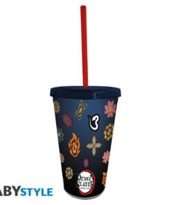 DEMON SLAYER Gobelet avec paille Piliers