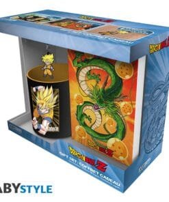 DRAGON BALL Z Coffret cadeau Goku Mug + Porte-clés + Cahier